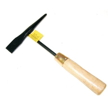 POWERWELD Chipping Hammer, Wooden Handle with Steel Shaft, Chisel and Point RLHW1
